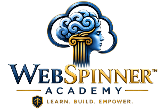 Webspinner Academy — Learn. Build. Empower.